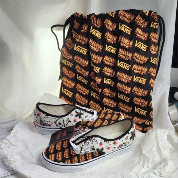 Vans Other - 𝅺vans X Stranger Things Collab NWT and Dust Bag!!!